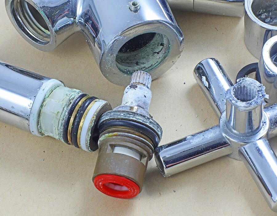 Leaky faucet repair