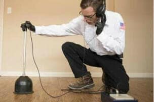 Murrieta slab leak repair - water leak from ceiling