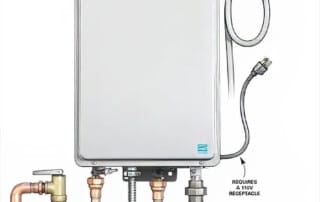 tankless water heater installation